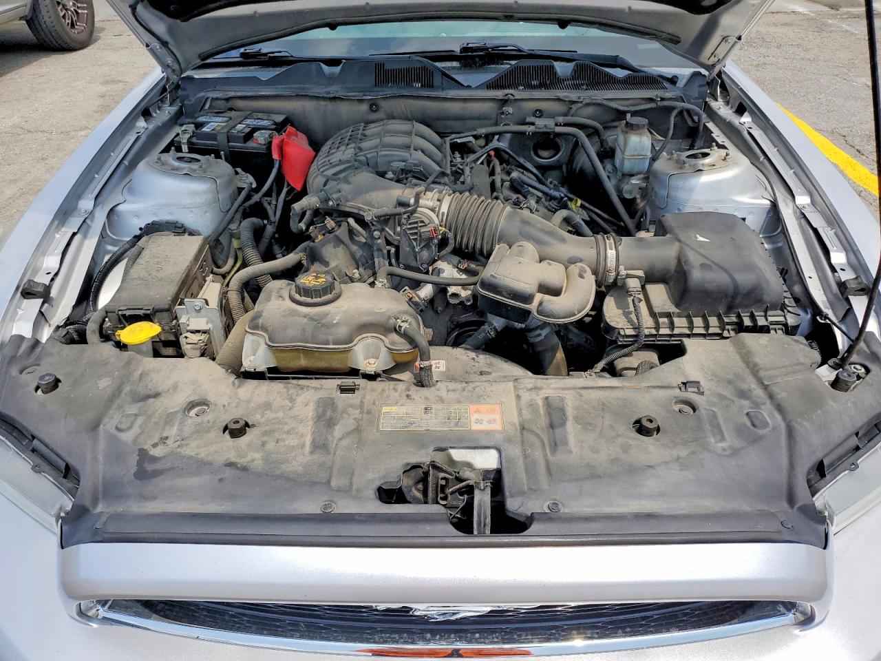 2013 Ford Mustang Silver vin: 1ZVBP8AM3D5220873