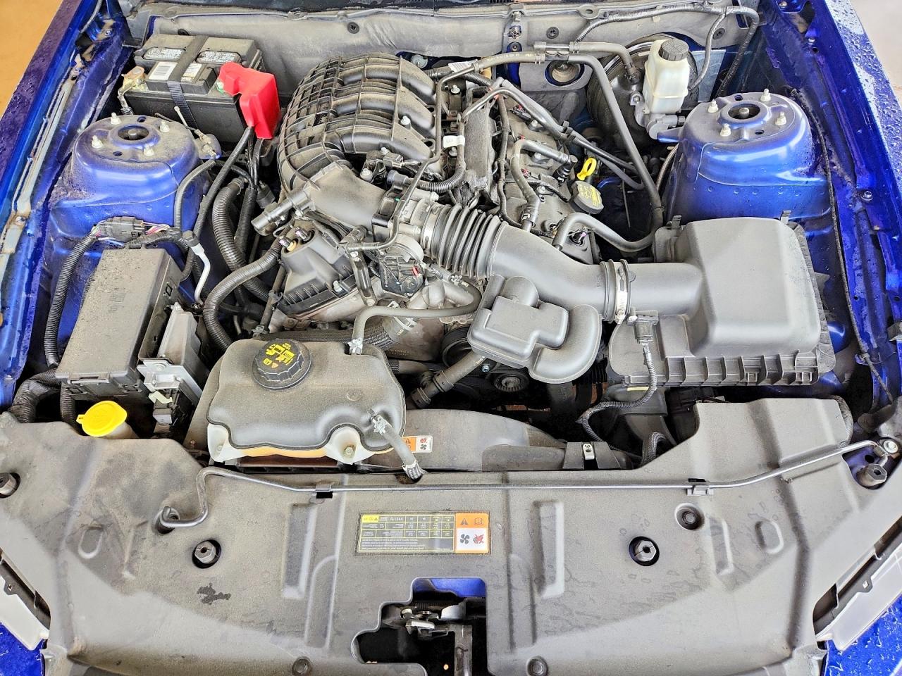2013 Ford Mustang Blue vin: 1ZVBP8AM3D5235230