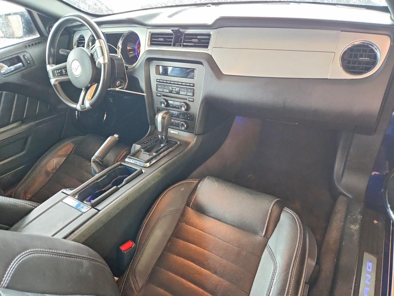 2013 Ford Mustang Blue vin: 1ZVBP8AM3D5235230