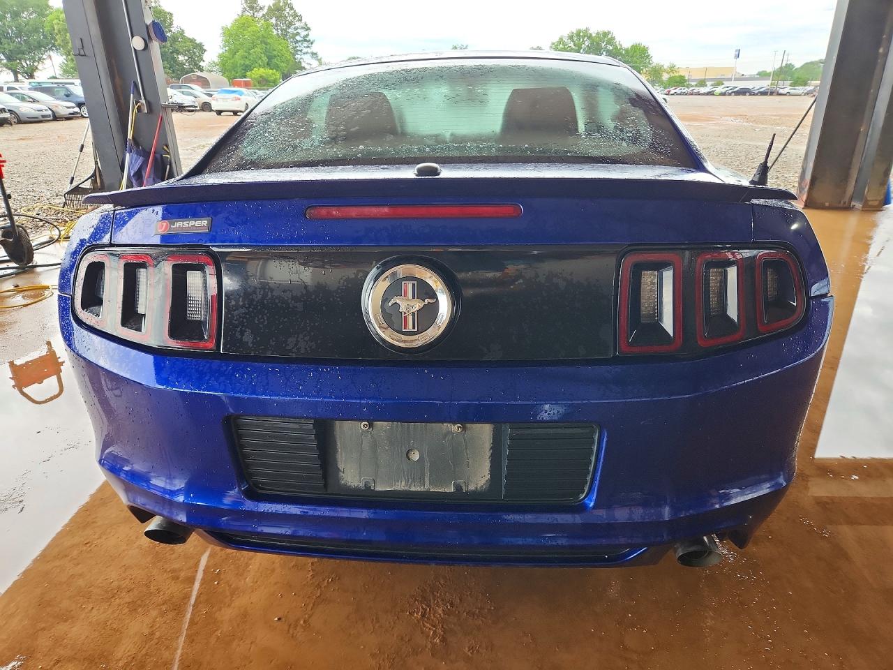 2013 Ford Mustang Blue vin: 1ZVBP8AM3D5235230