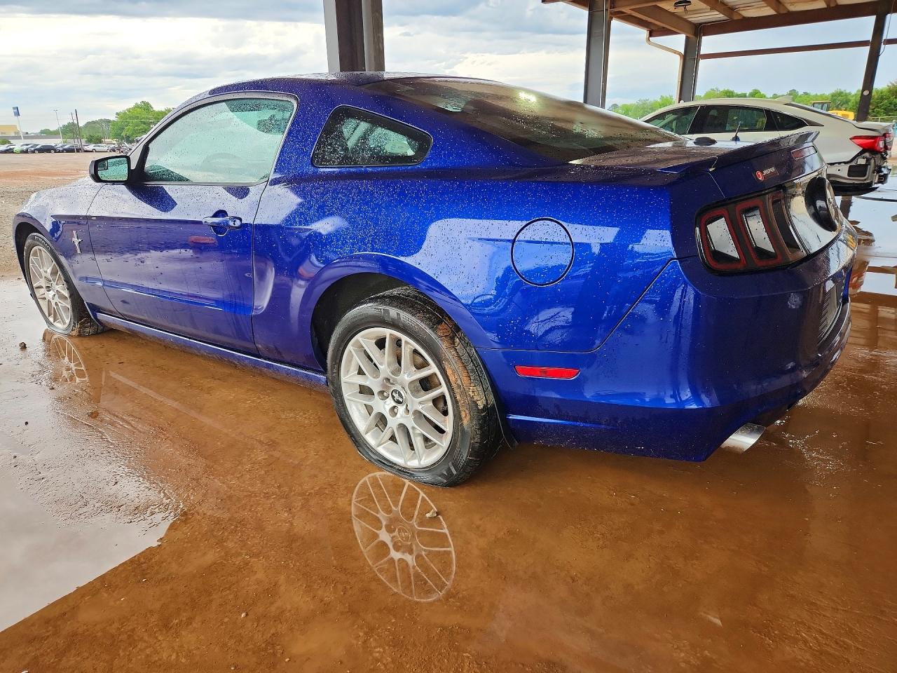 2013 Ford Mustang Blue vin: 1ZVBP8AM3D5235230