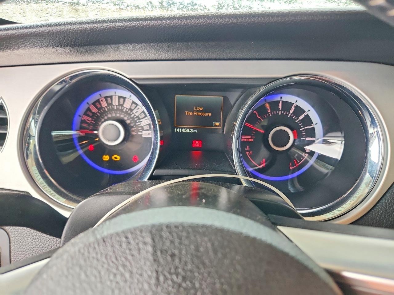 2013 Ford Mustang Blue vin: 1ZVBP8AM3D5235230