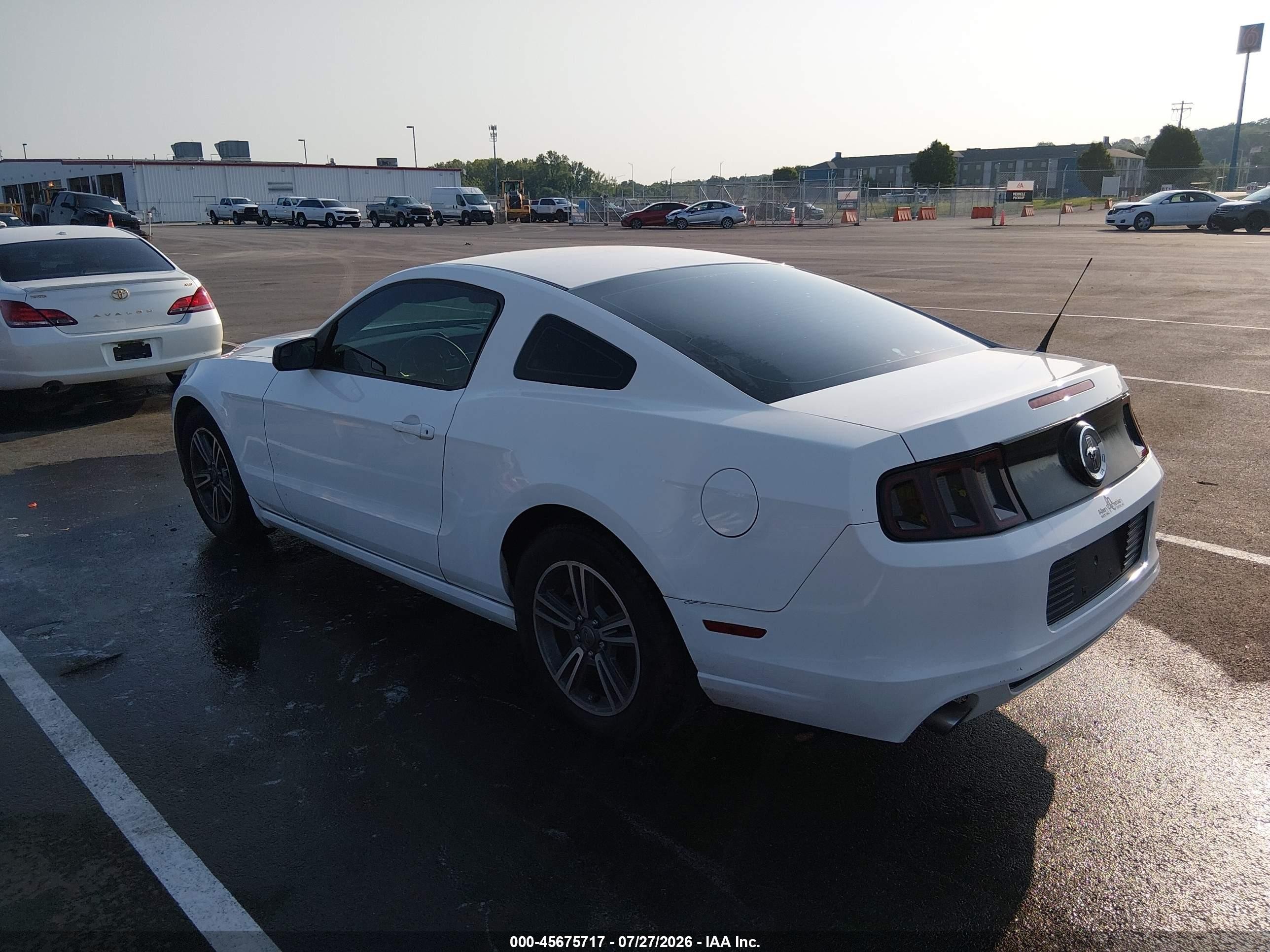 2013 Ford Mustang V6 Белый vin: 1ZVBP8AM3D5240492