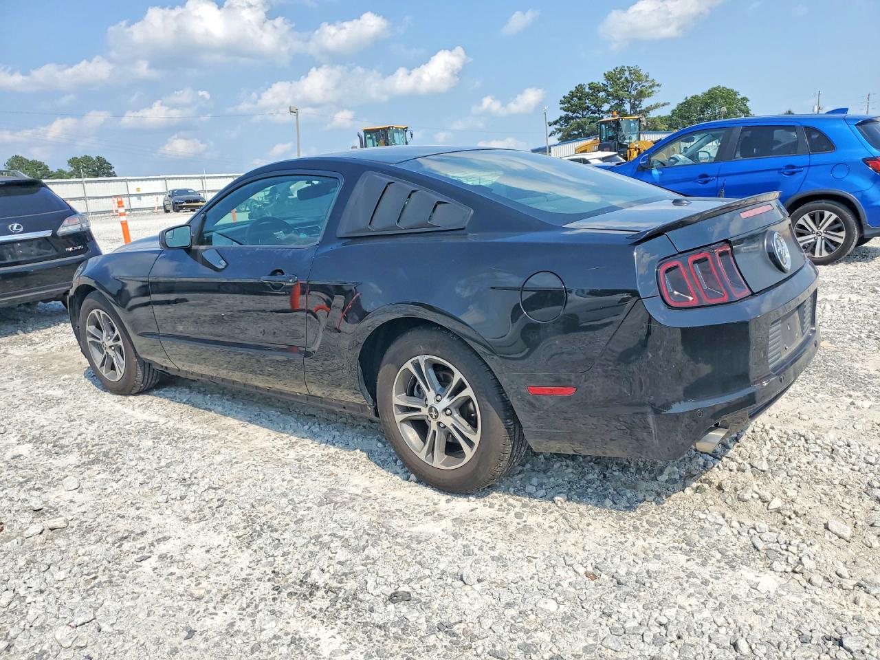 2013 Ford Mustang Black vin: 1ZVBP8AM3D5252996