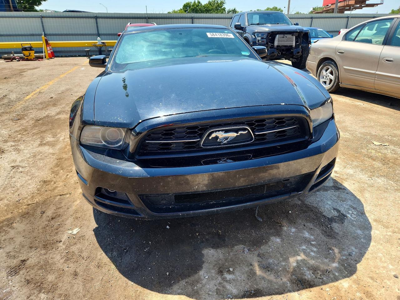 2013 Ford Mustang Черный vin: 1ZVBP8AM3D5275114