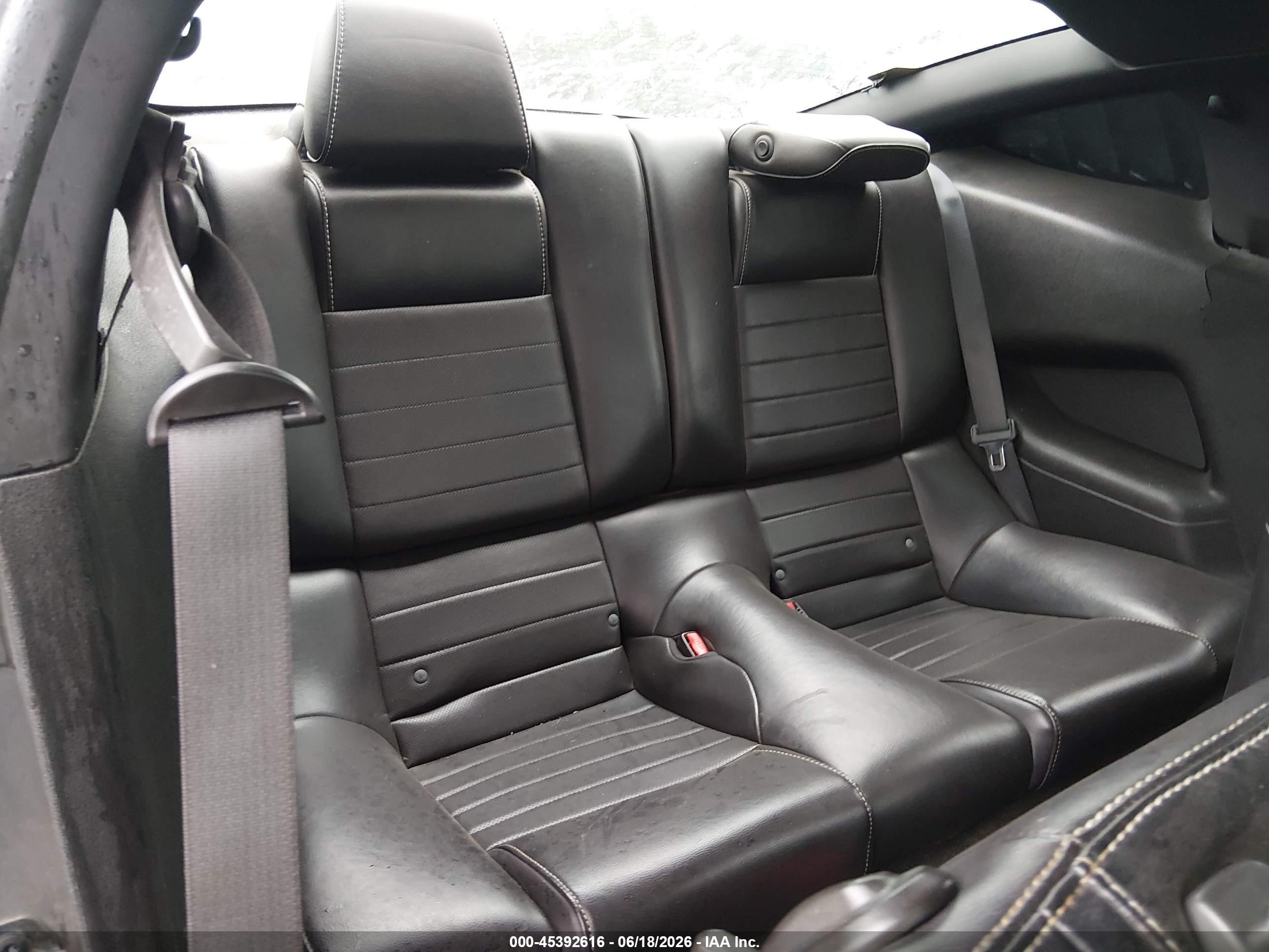 2014 Ford Mustang V6/v6 Premium Gray vin: 1ZVBP8AM3E5208773