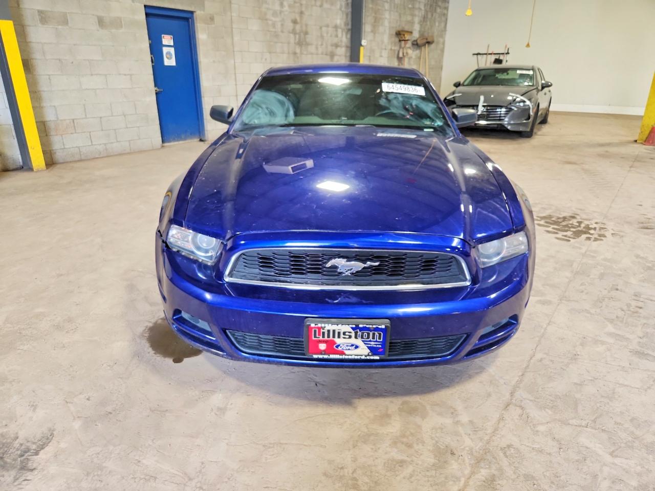 2014 Ford Mustang Blue vin: 1ZVBP8AM3E5225640