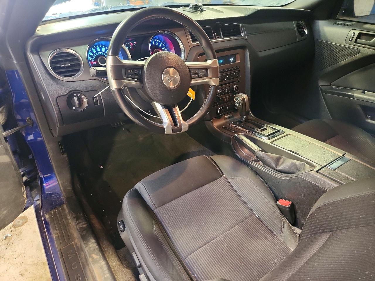 2014 Ford Mustang Blue vin: 1ZVBP8AM3E5225640