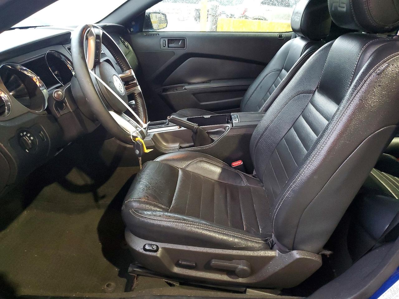 2014 Ford Mustang Blue vin: 1ZVBP8AM3E5245760