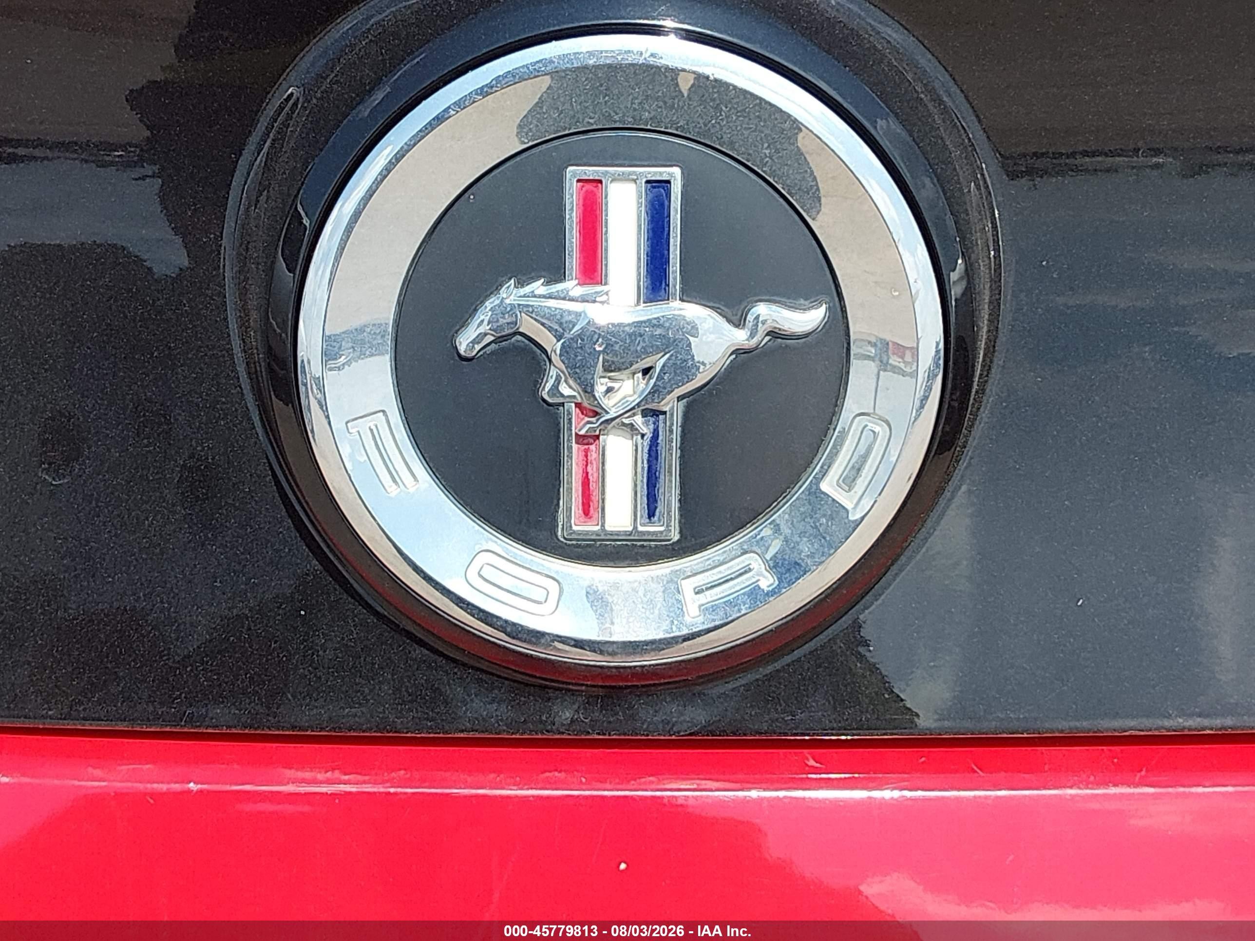 2014 Ford Mustang V6 Red vin: 1ZVBP8AM3E5249825