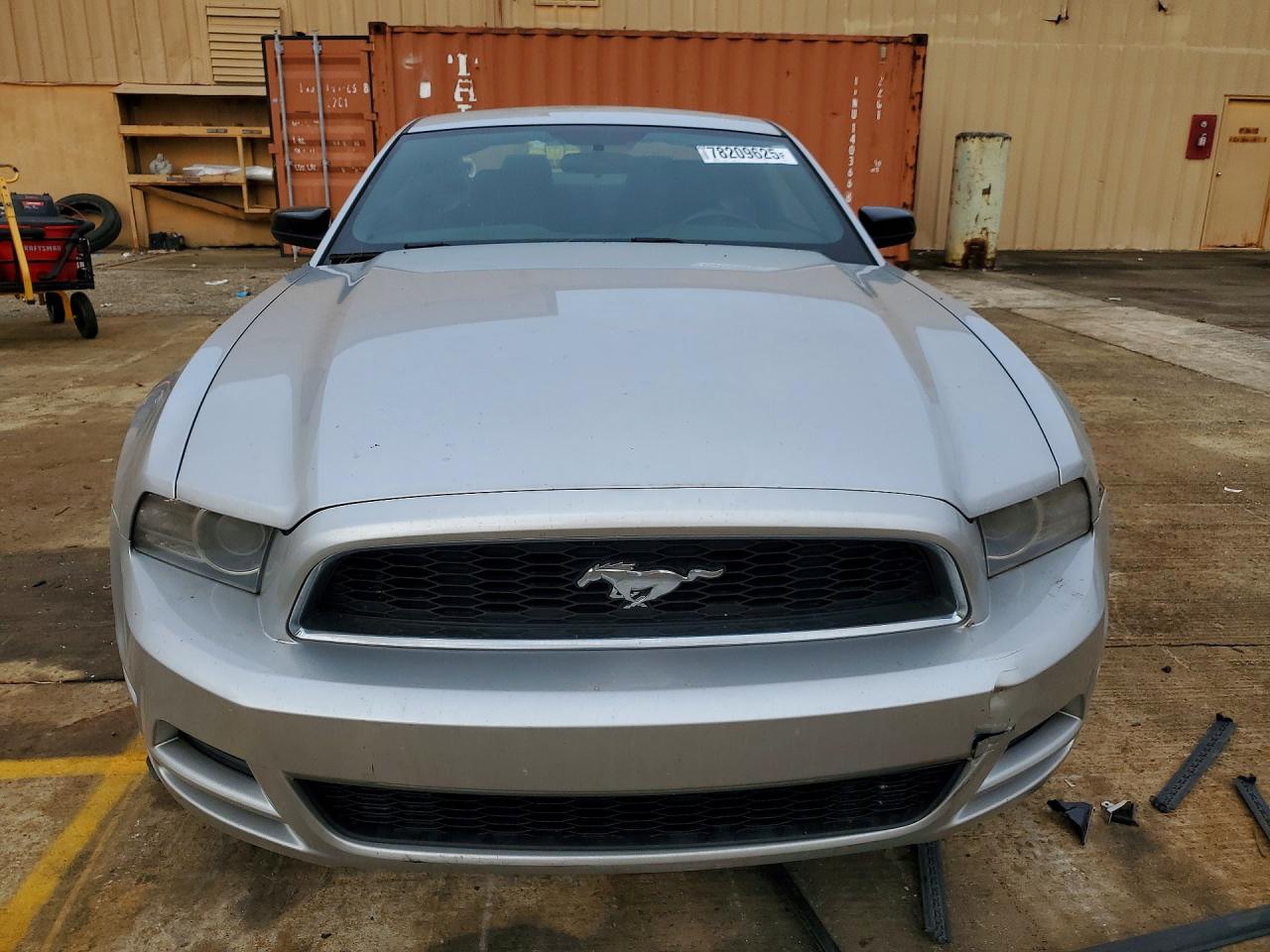 2014 Ford Mustang Silver vin: 1ZVBP8AM3E5258864