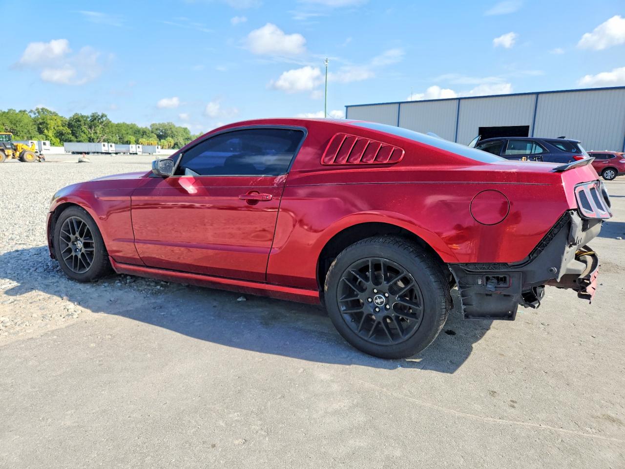 2014 Ford Mustang Red vin: 1ZVBP8AM3E5294019