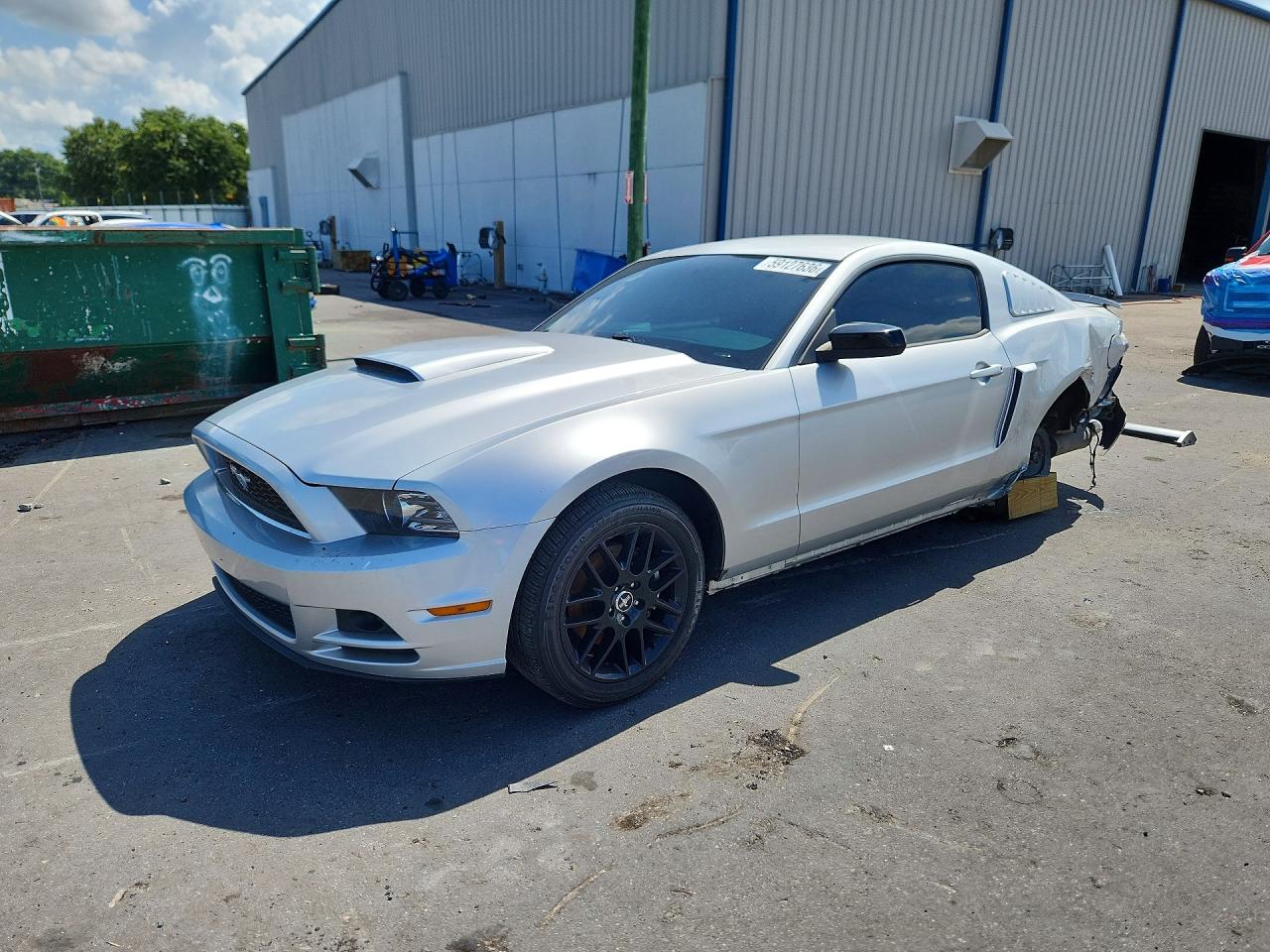 2014 Ford Mustang Silver vin: 1ZVBP8AM3E5298037