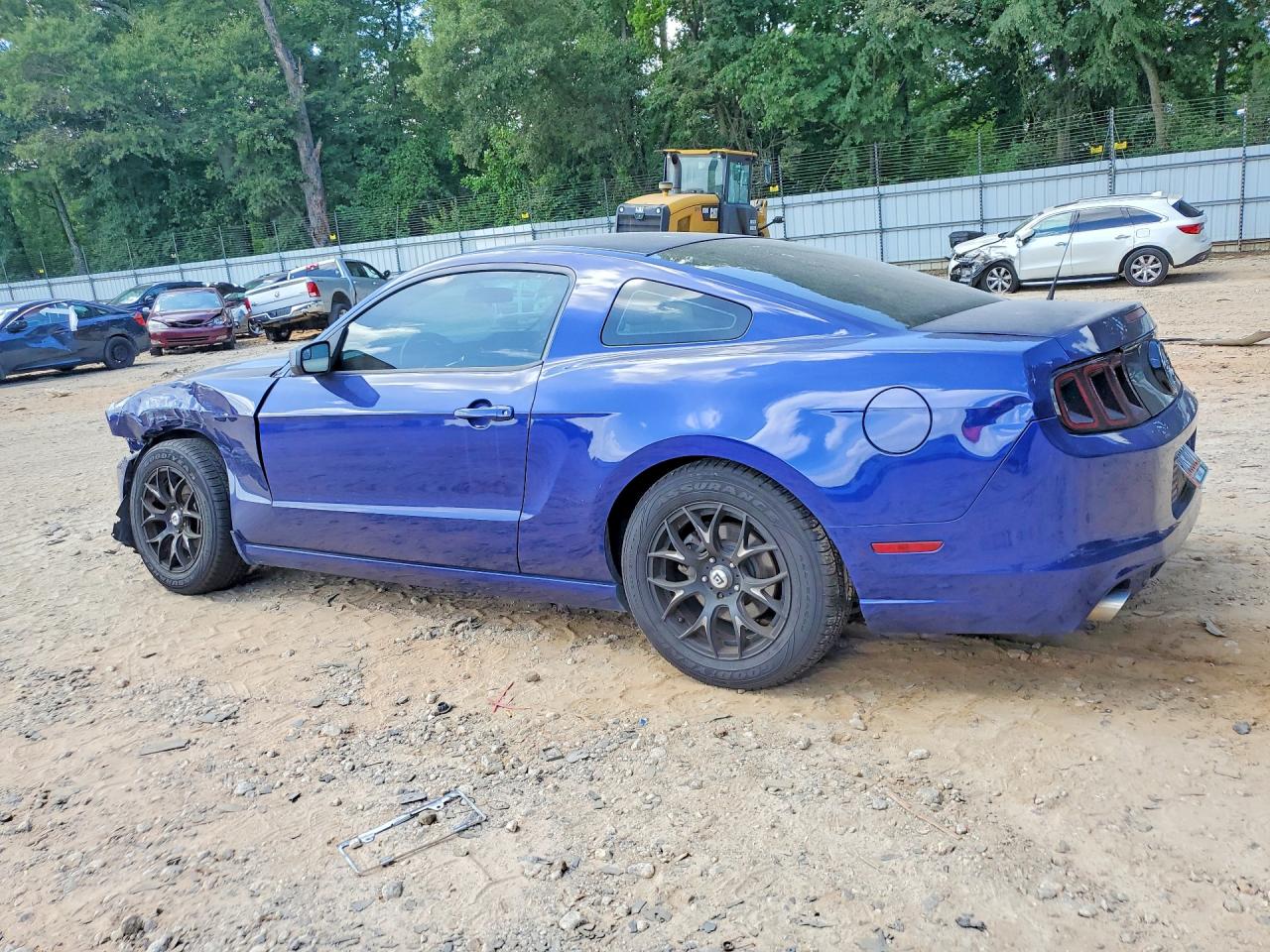 2014 Ford Mustang Blue vin: 1ZVBP8AM3E5303172
