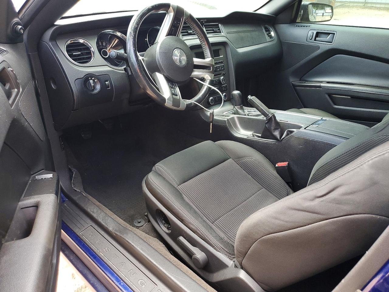 2014 Ford Mustang Blue vin: 1ZVBP8AM3E5303172