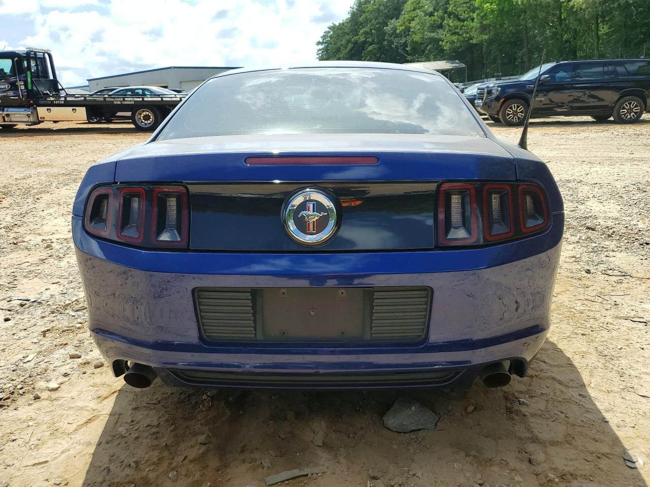 2014 Ford Mustang Blue vin: 1ZVBP8AM3E5303172