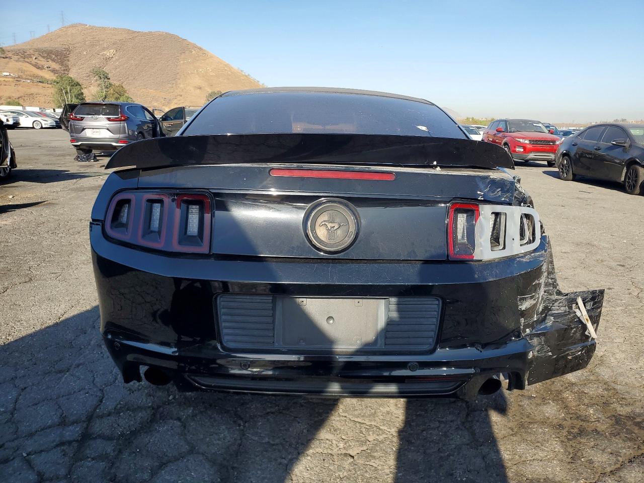 2014 Ford Mustang Black vin: 1ZVBP8AM3E5304239