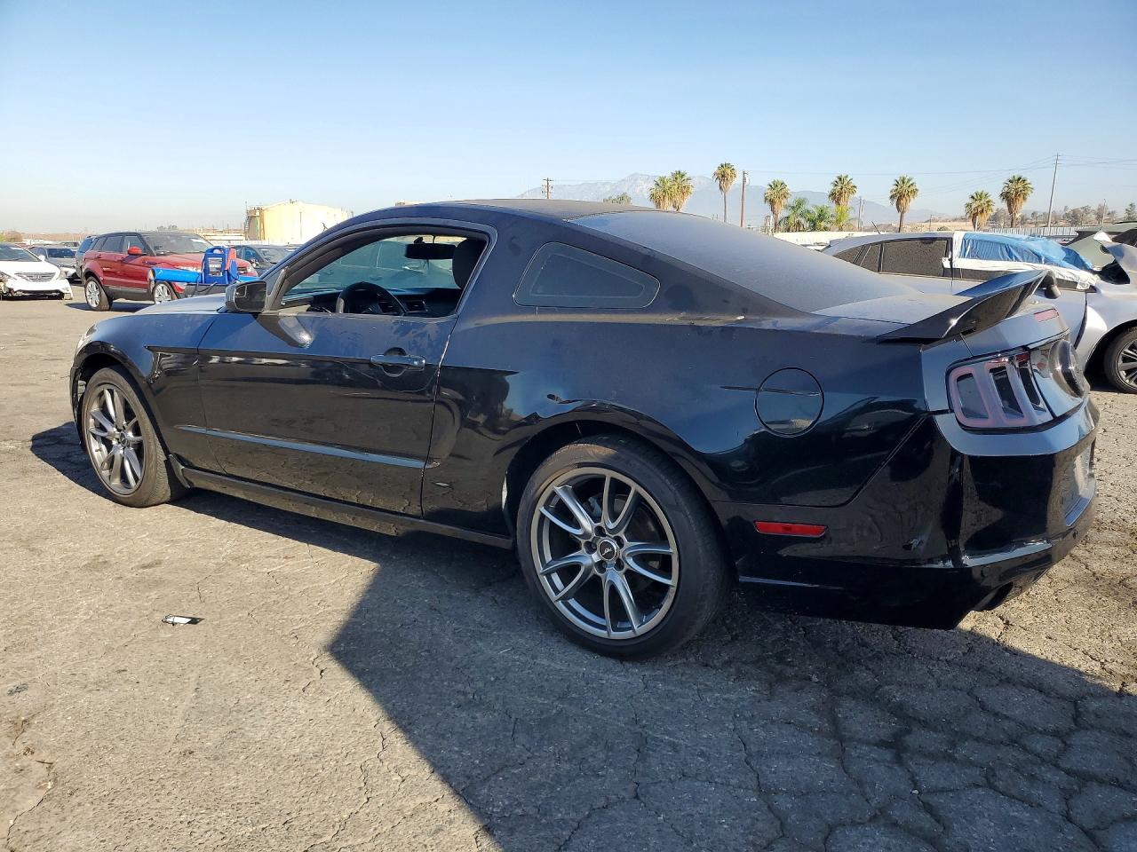 2014 Ford Mustang Black vin: 1ZVBP8AM3E5304239