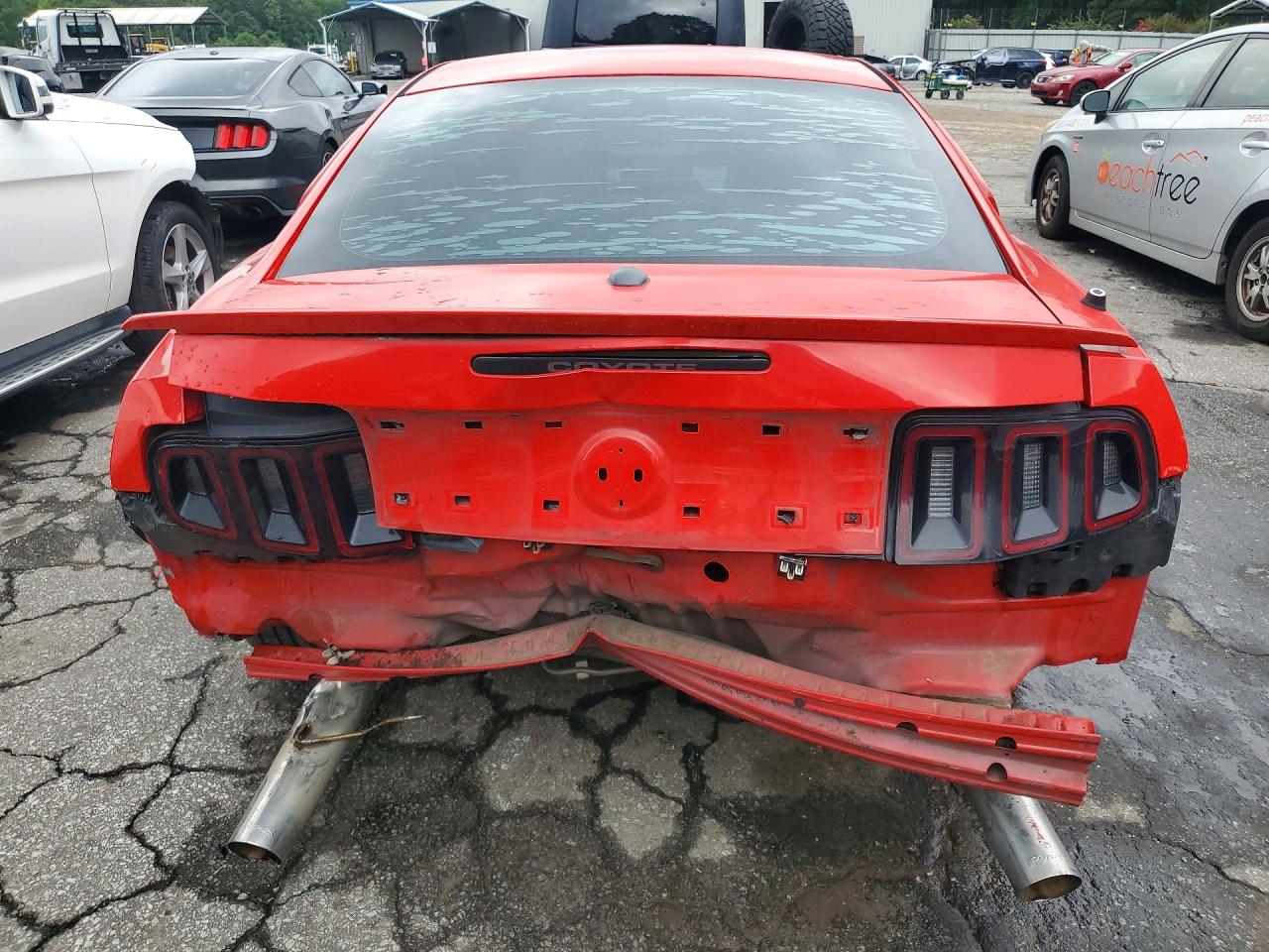 2014 Ford Mustang Red vin: 1ZVBP8AM3E5305567
