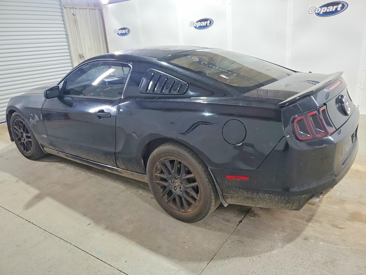 2014 Ford Mustang Black vin: 1ZVBP8AM3E5320148