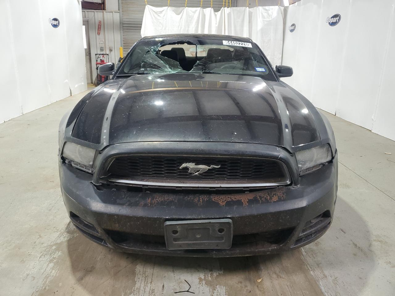 2014 Ford Mustang Black vin: 1ZVBP8AM3E5320148 Damage: Grille, Broken, Replacement Required