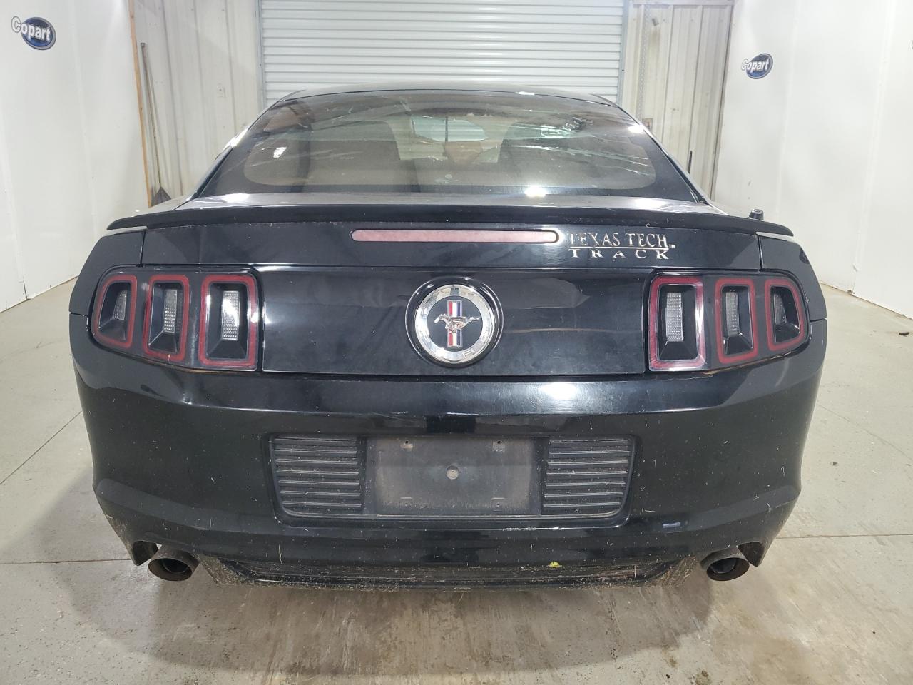 2014 Ford Mustang Black vin: 1ZVBP8AM3E5320148 Damage: Deck Lid, De-Identify, Removal Required