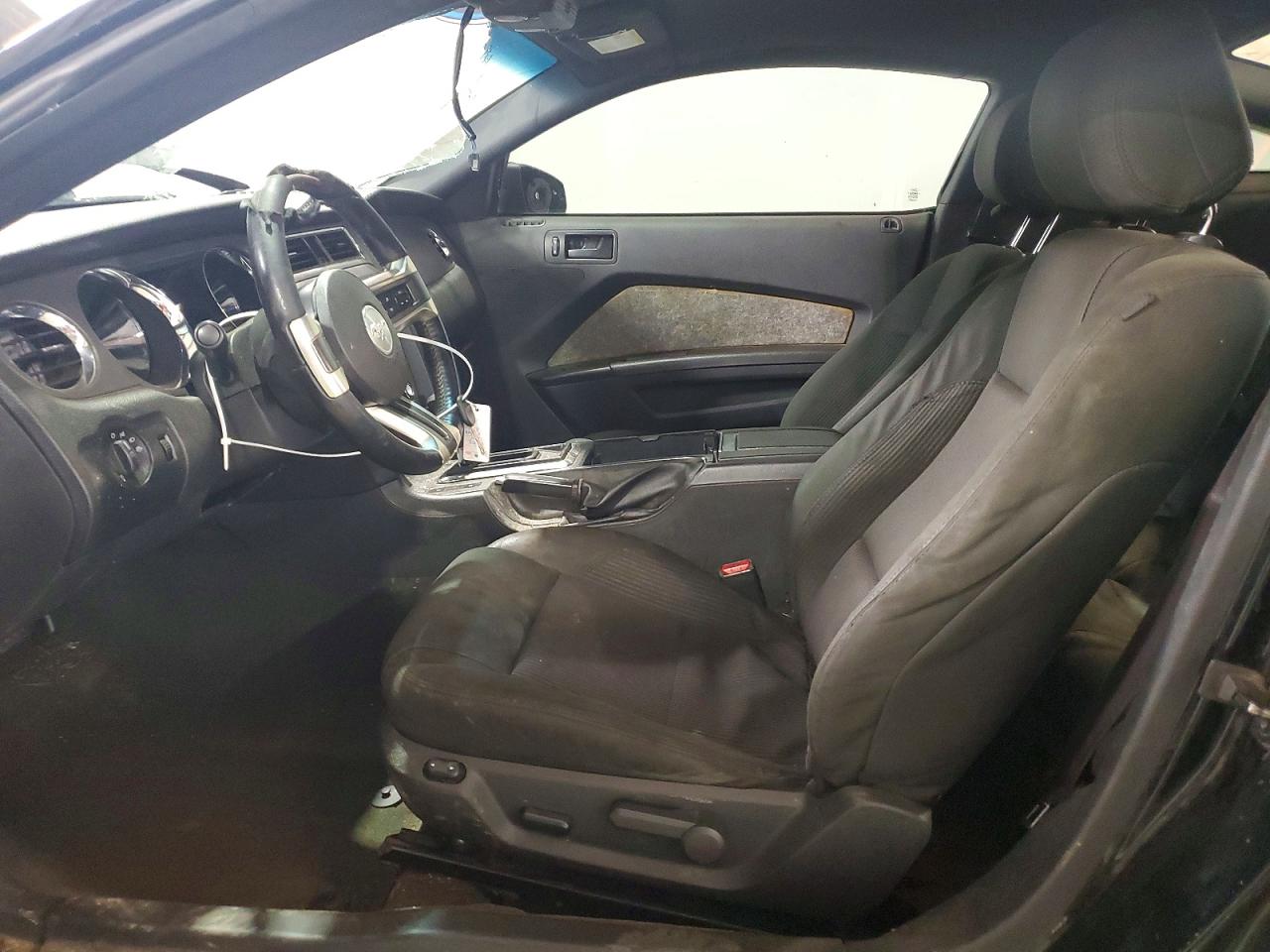2014 Ford Mustang Black vin: 1ZVBP8AM3E5320148