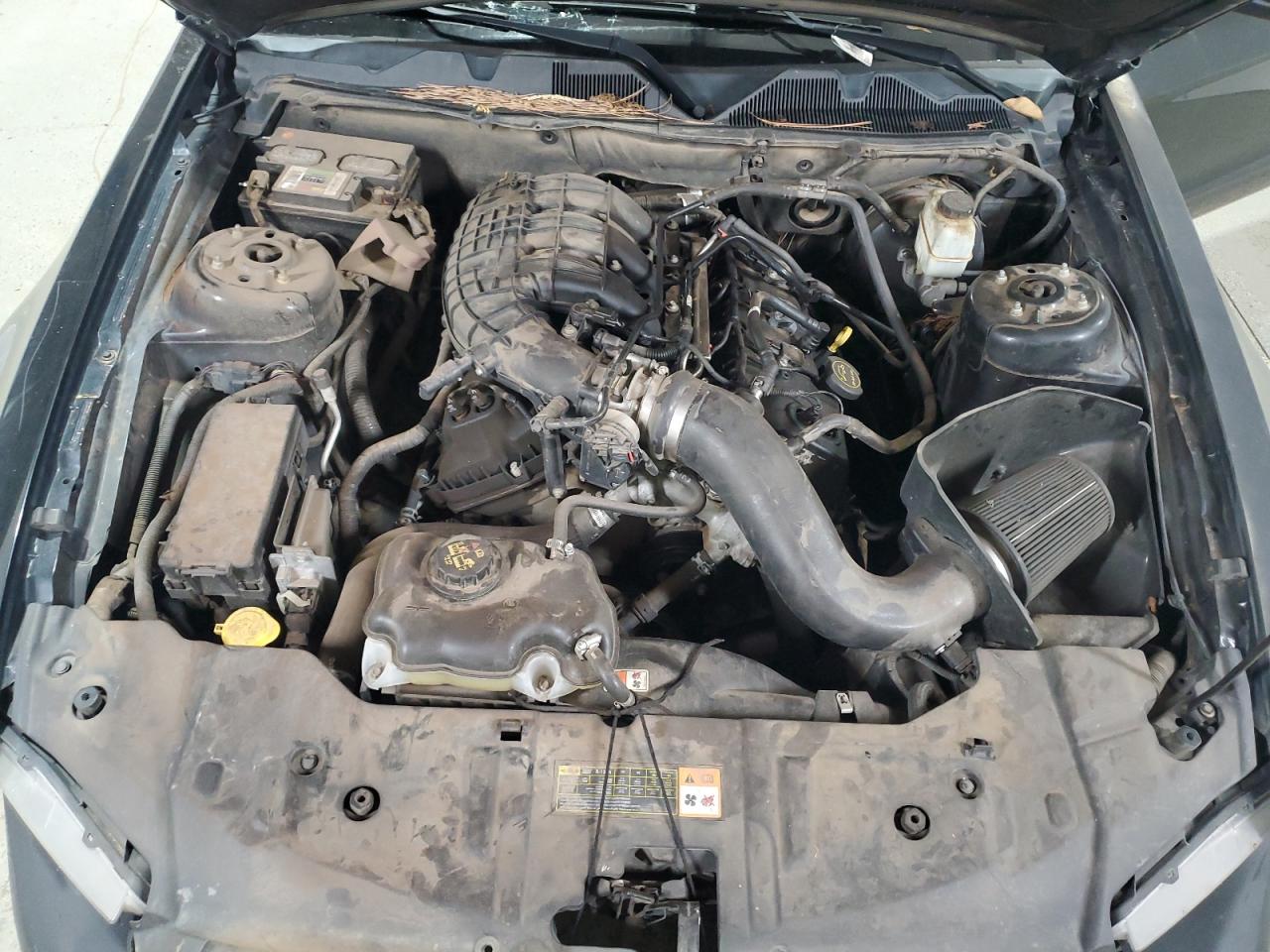 2014 Ford Mustang Black vin: 1ZVBP8AM3E5320148 Damage: Air Intake Duct, Aftermarket, Acceptable