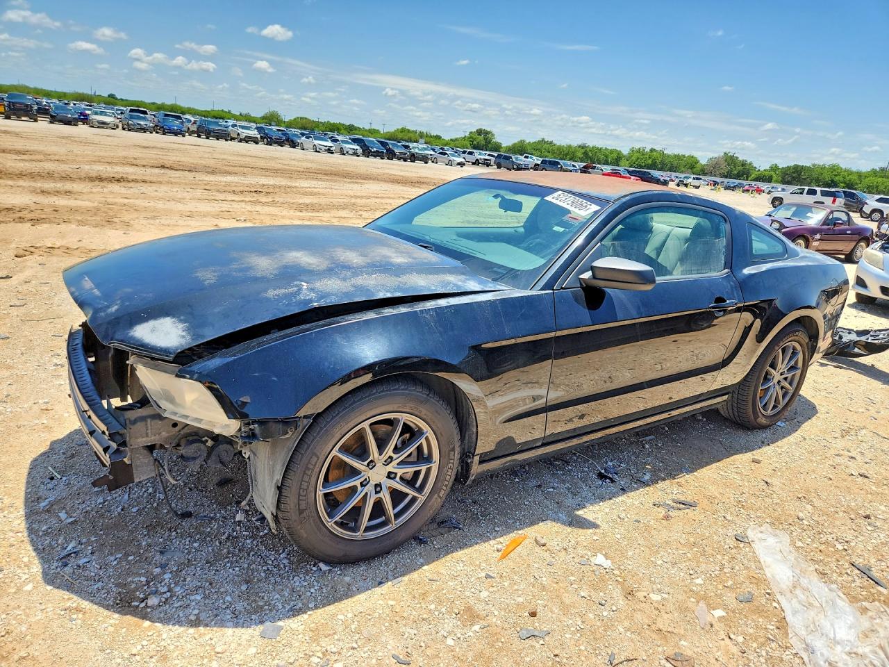 2014 Ford Mustang Black vin: 1ZVBP8AM3E5332784