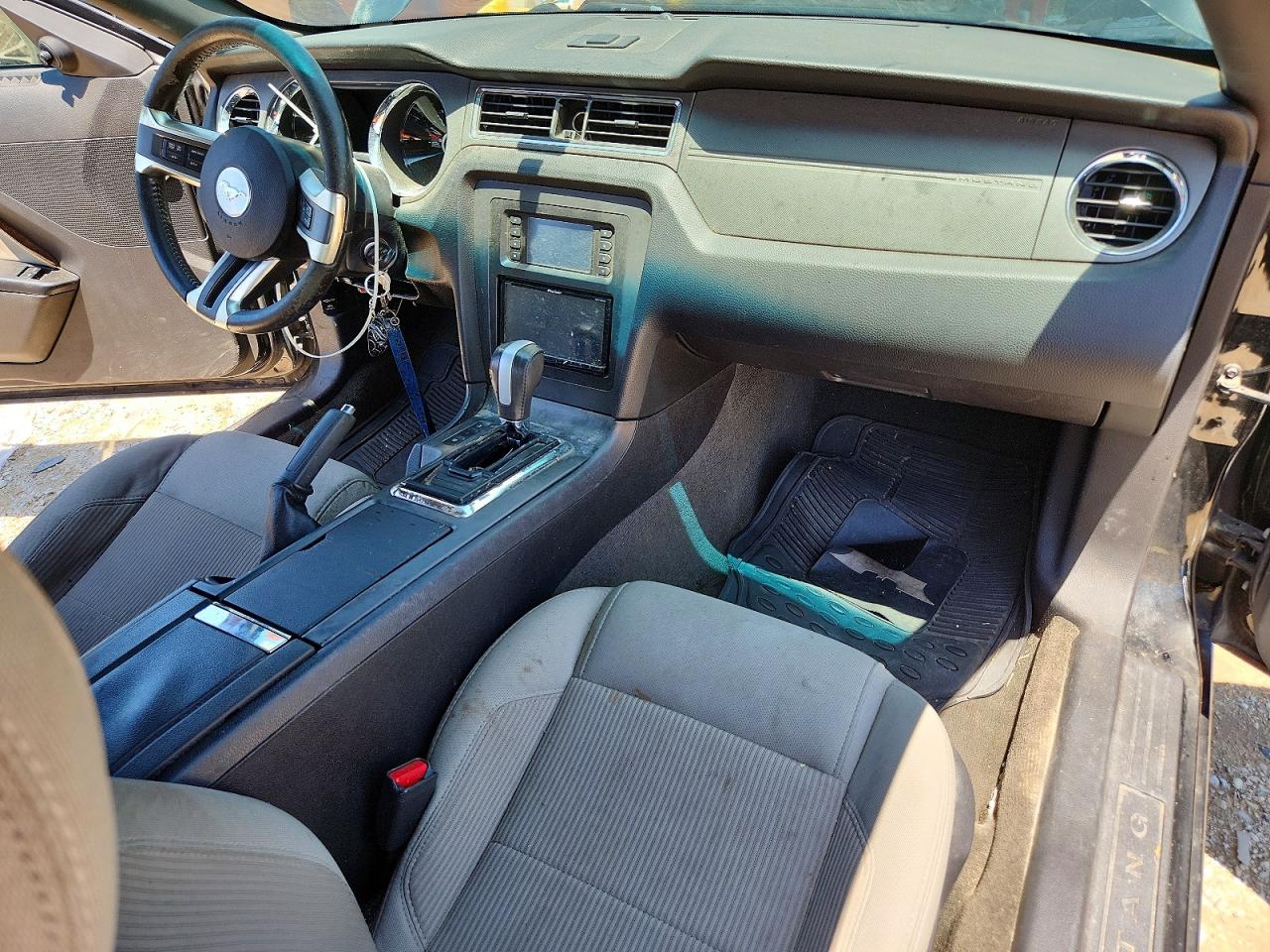 2014 Ford Mustang Black vin: 1ZVBP8AM3E5332784