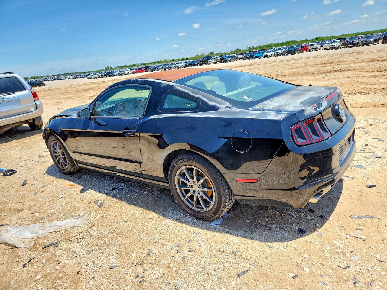 2014 Ford Mustang Black vin: 1ZVBP8AM3E5332784