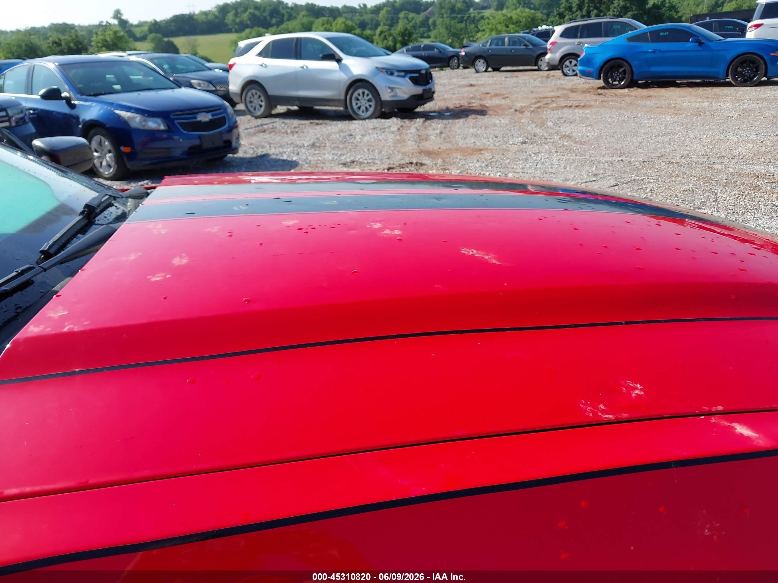 2014 Ford Mustang V6 Red vin: 1ZVBP8AM3E5334549