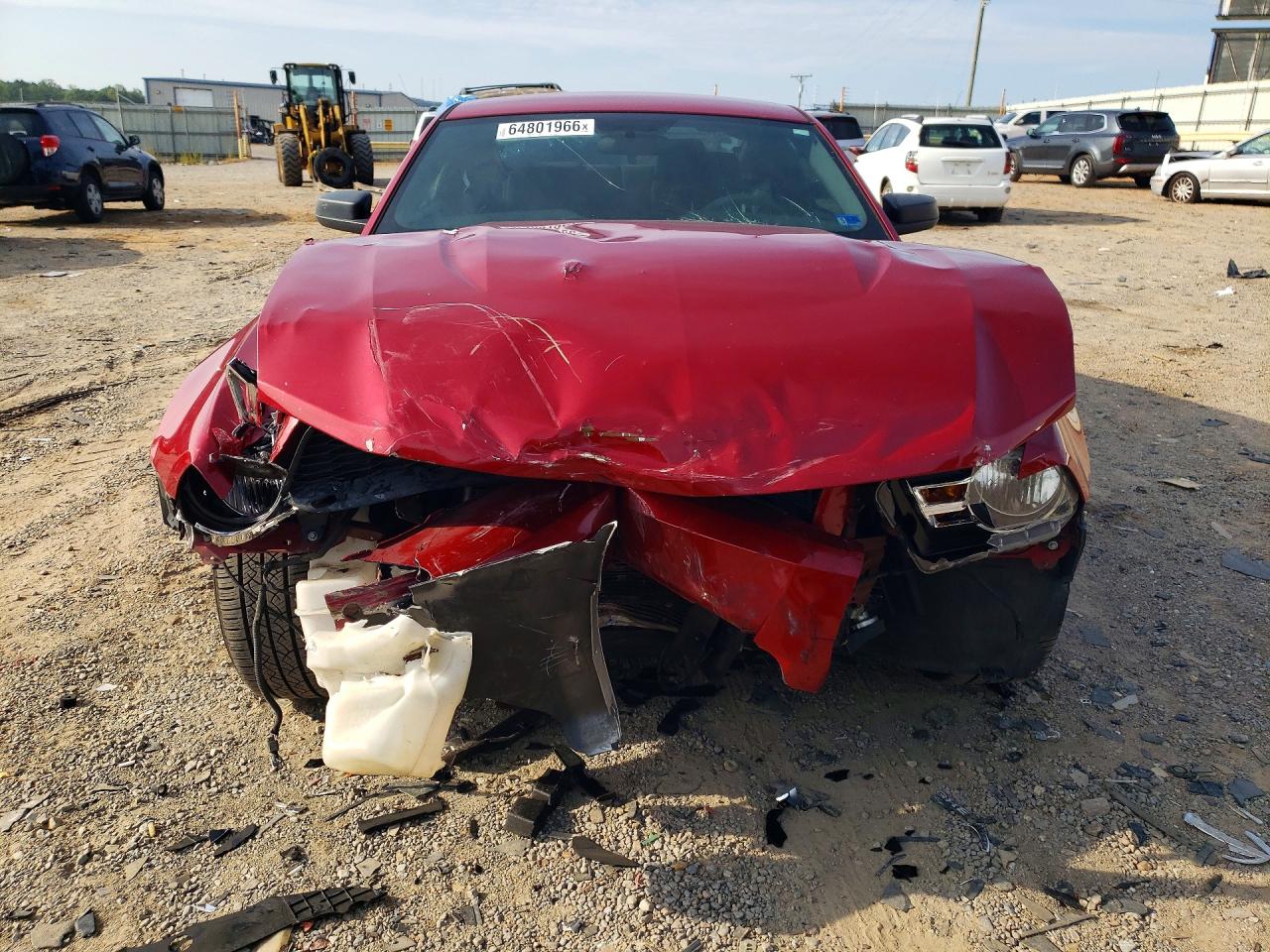 2011 Ford Mustang Base Красный vin: 1ZVBP8AM4B5123792