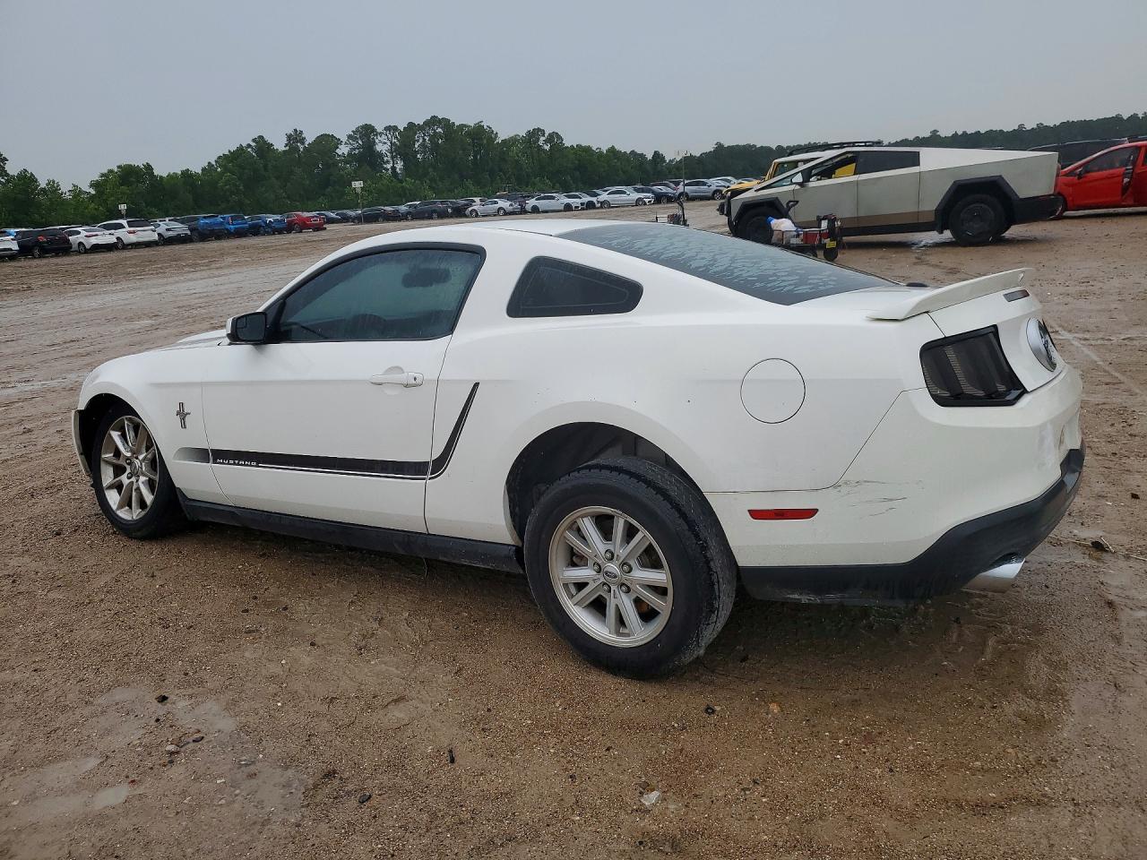 2011 Ford Mustang White vin: 1ZVBP8AM4B5133903