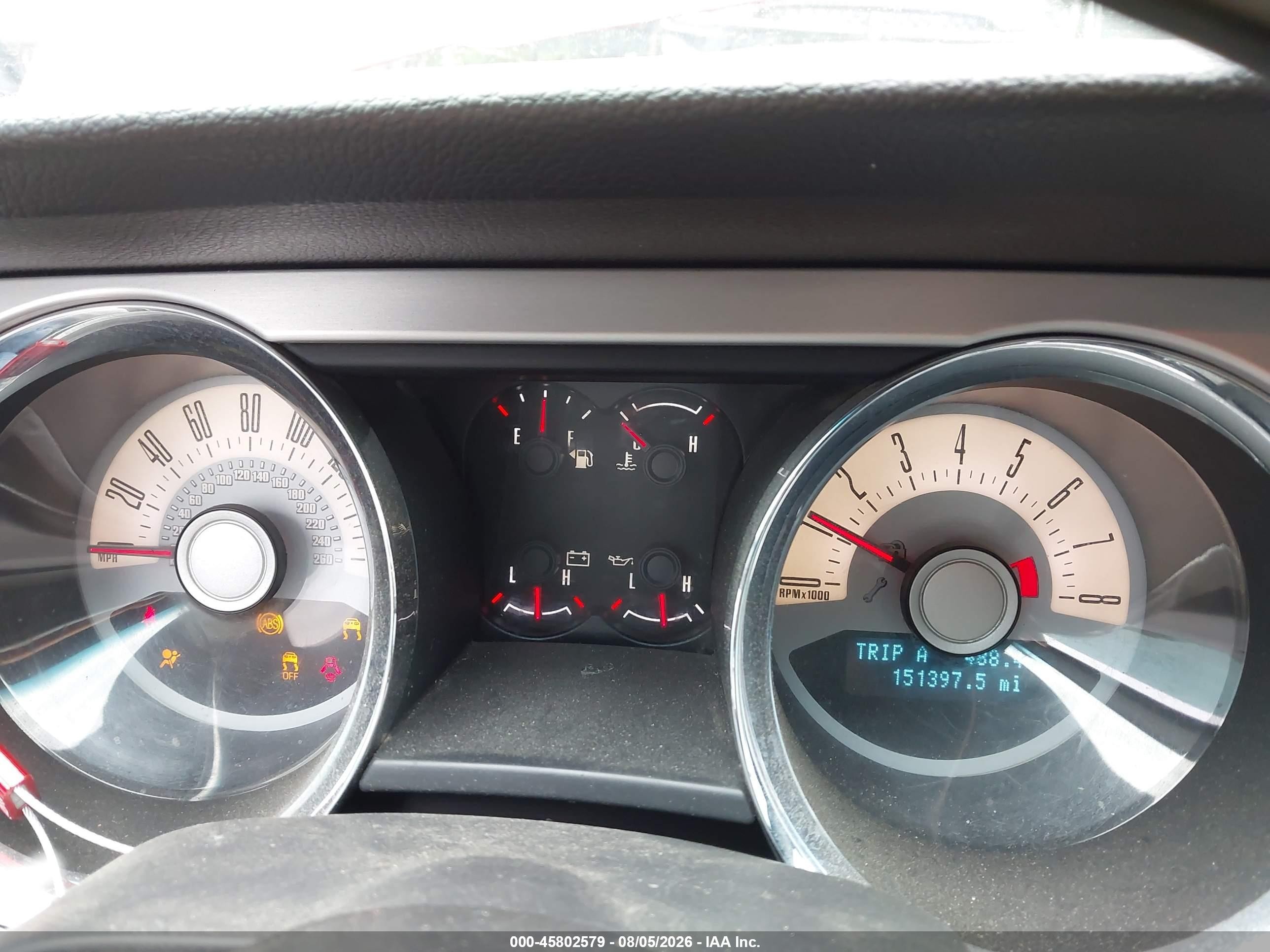 2011 Ford Mustang V6 Premium Red vin: 1ZVBP8AM4B5141869