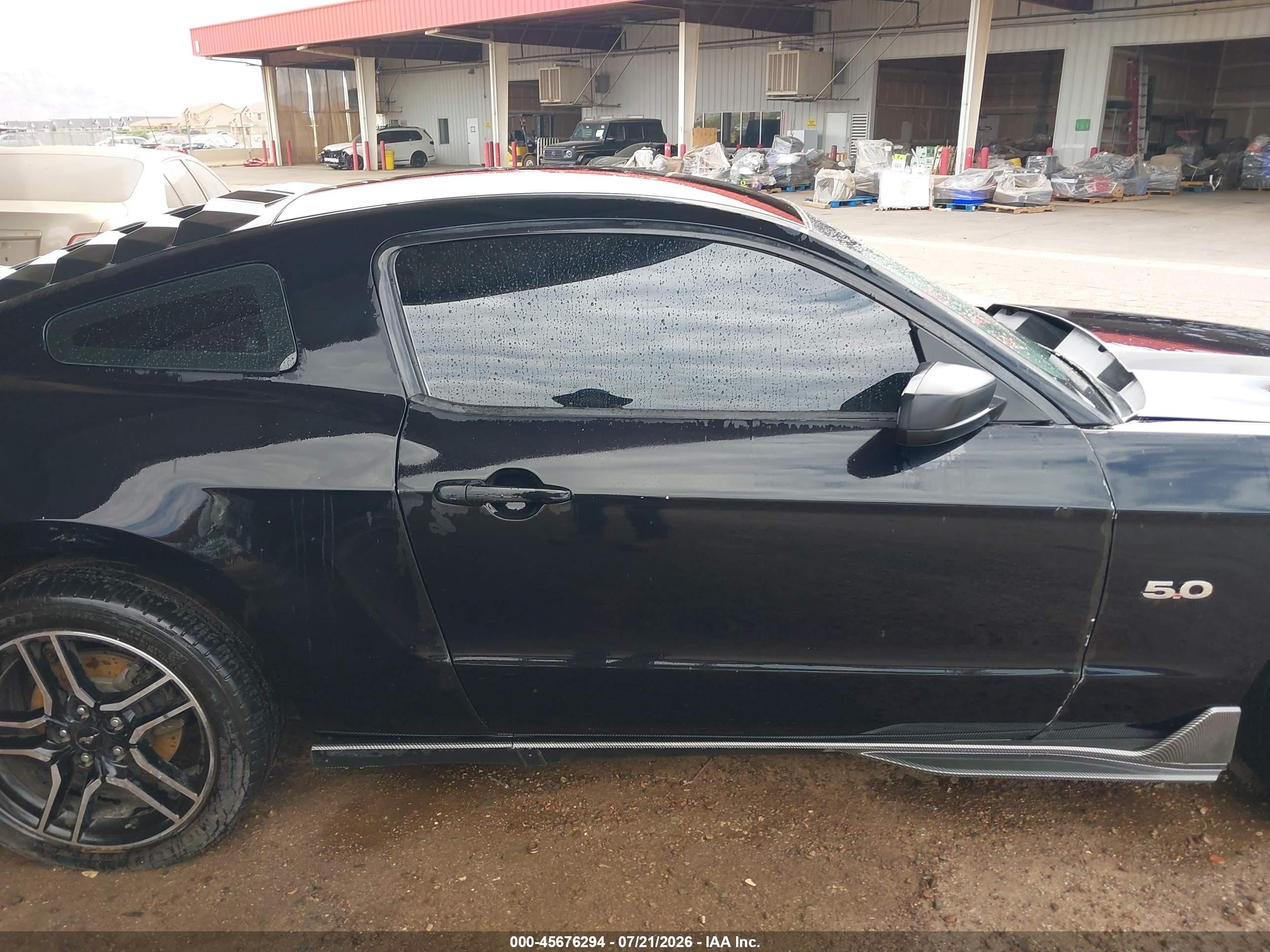2011 Ford Mustang V6 Black vin: 1ZVBP8AM4B5152192