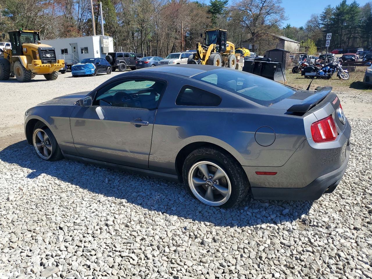 2011 Ford Mustang Gray vin: 1ZVBP8AM4B5153018