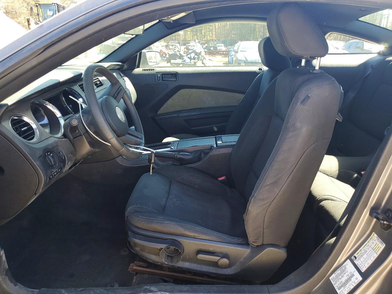2011 Ford Mustang Gray vin: 1ZVBP8AM4B5153018