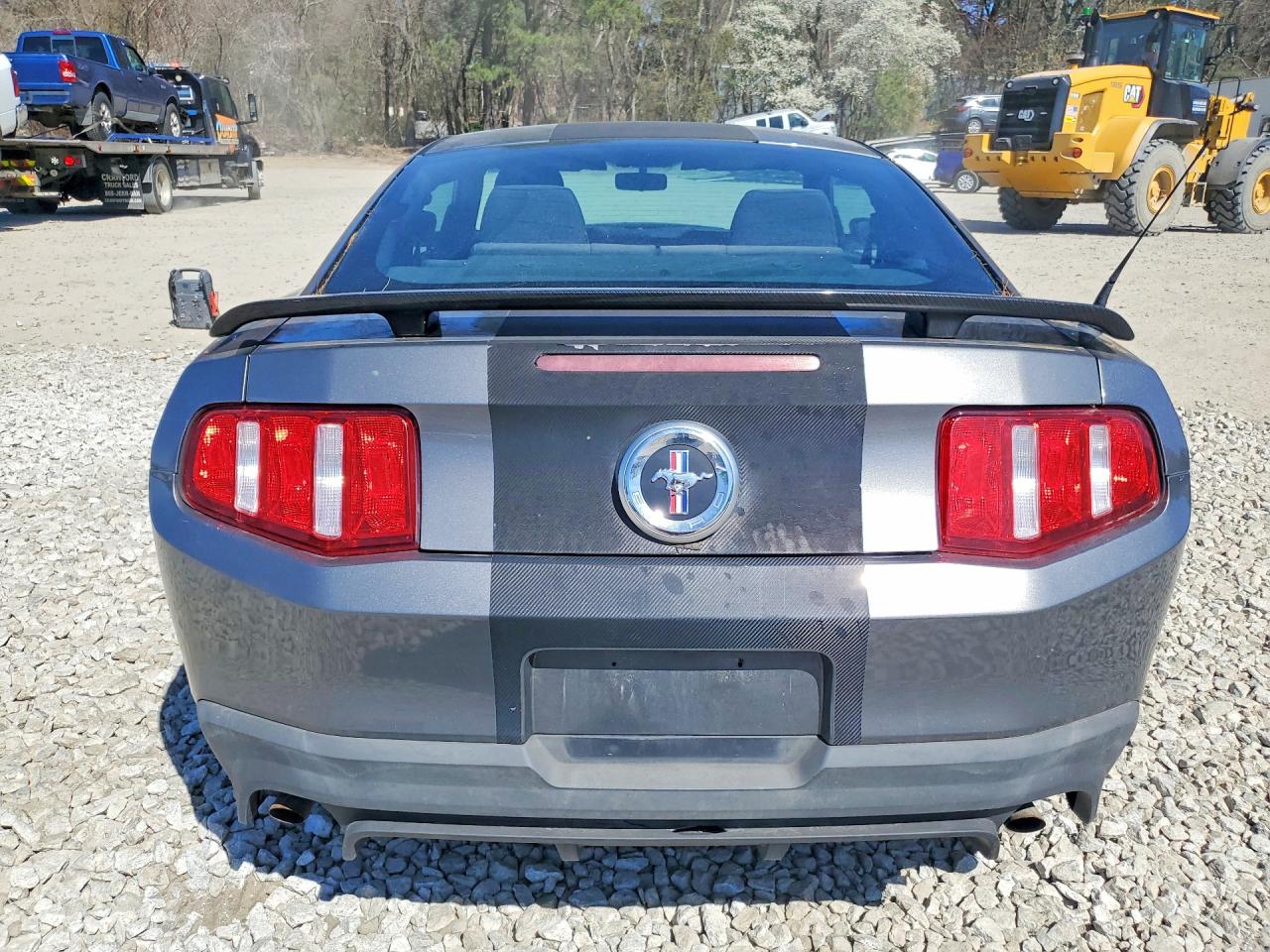 2011 Ford Mustang Gray vin: 1ZVBP8AM4B5153018