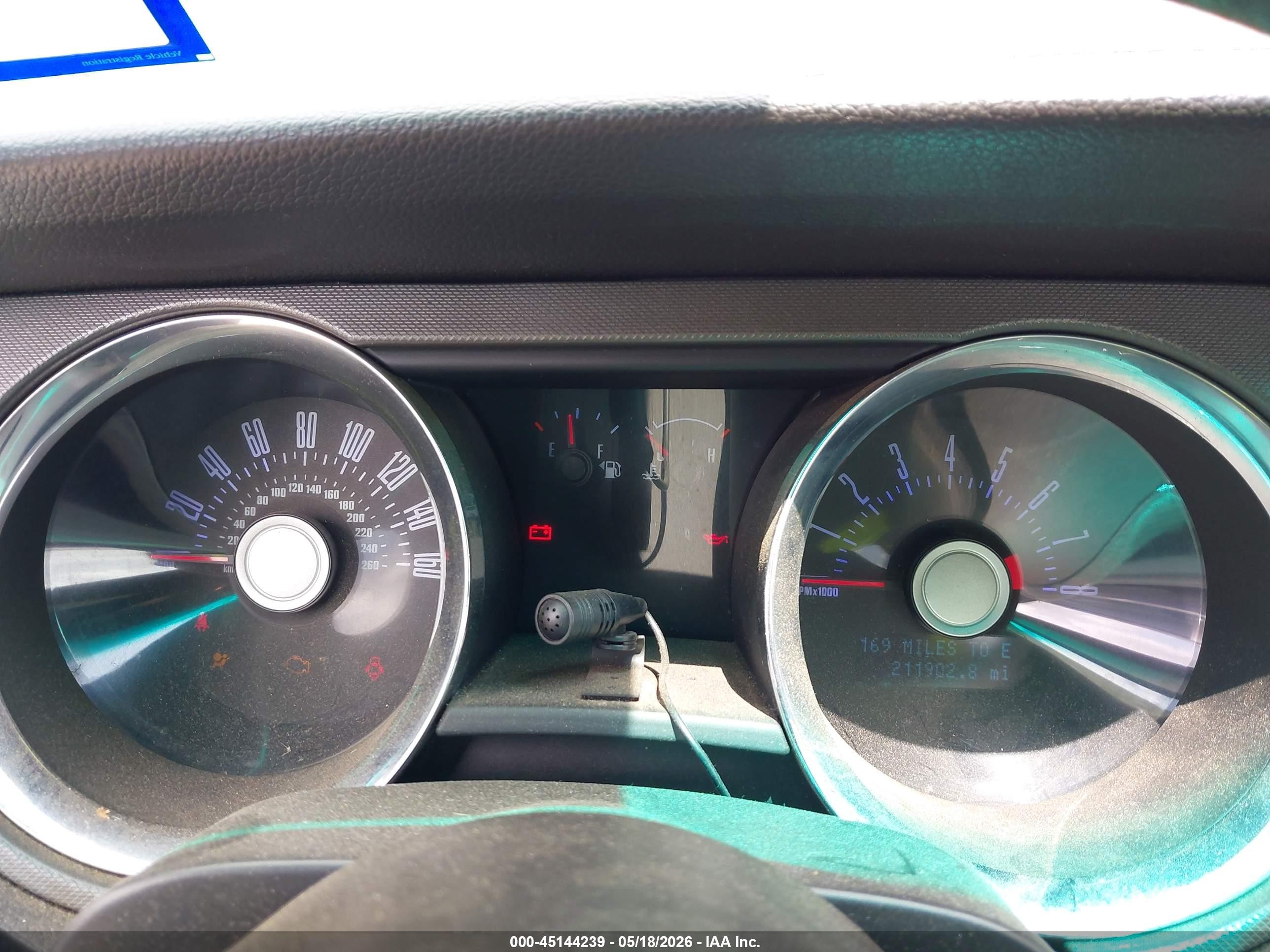 2011 Ford Mustang V6 Gray vin: 1ZVBP8AM4B5157327