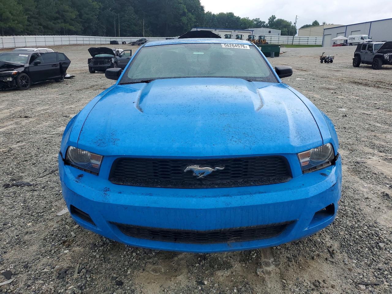 2012 Ford Mustang Синий vin: 1ZVBP8AM4C5206057