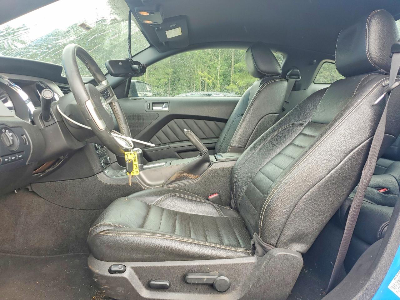 2012 Ford Mustang Синий vin: 1ZVBP8AM4C5206057