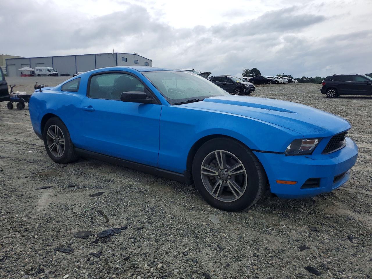 2012 Ford Mustang Синий vin: 1ZVBP8AM4C5206057