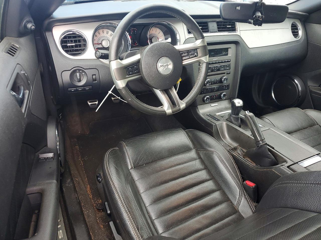 2012 Ford Mustang Синий vin: 1ZVBP8AM4C5206057