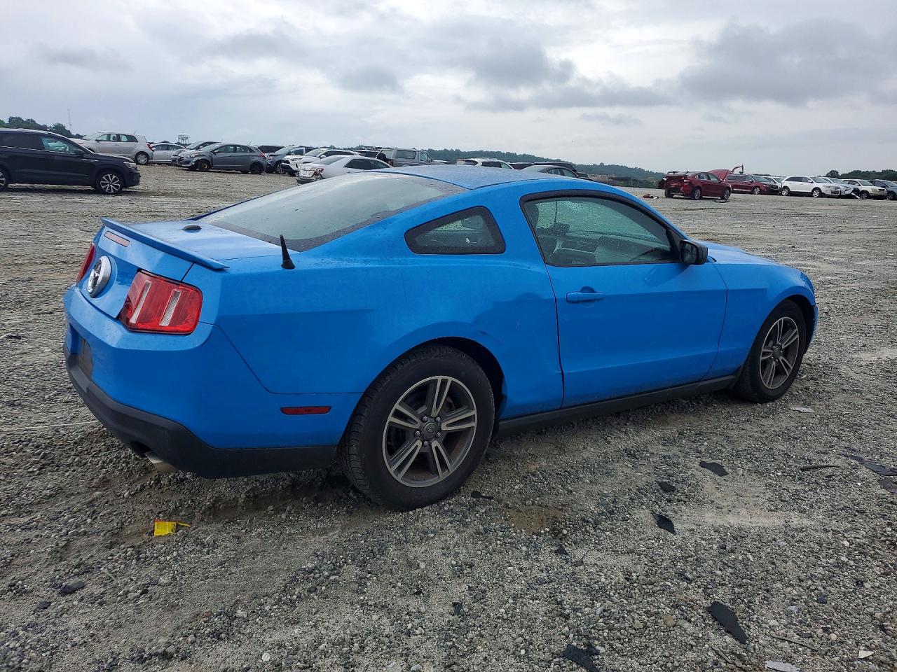 2012 Ford Mustang Синий vin: 1ZVBP8AM4C5206057