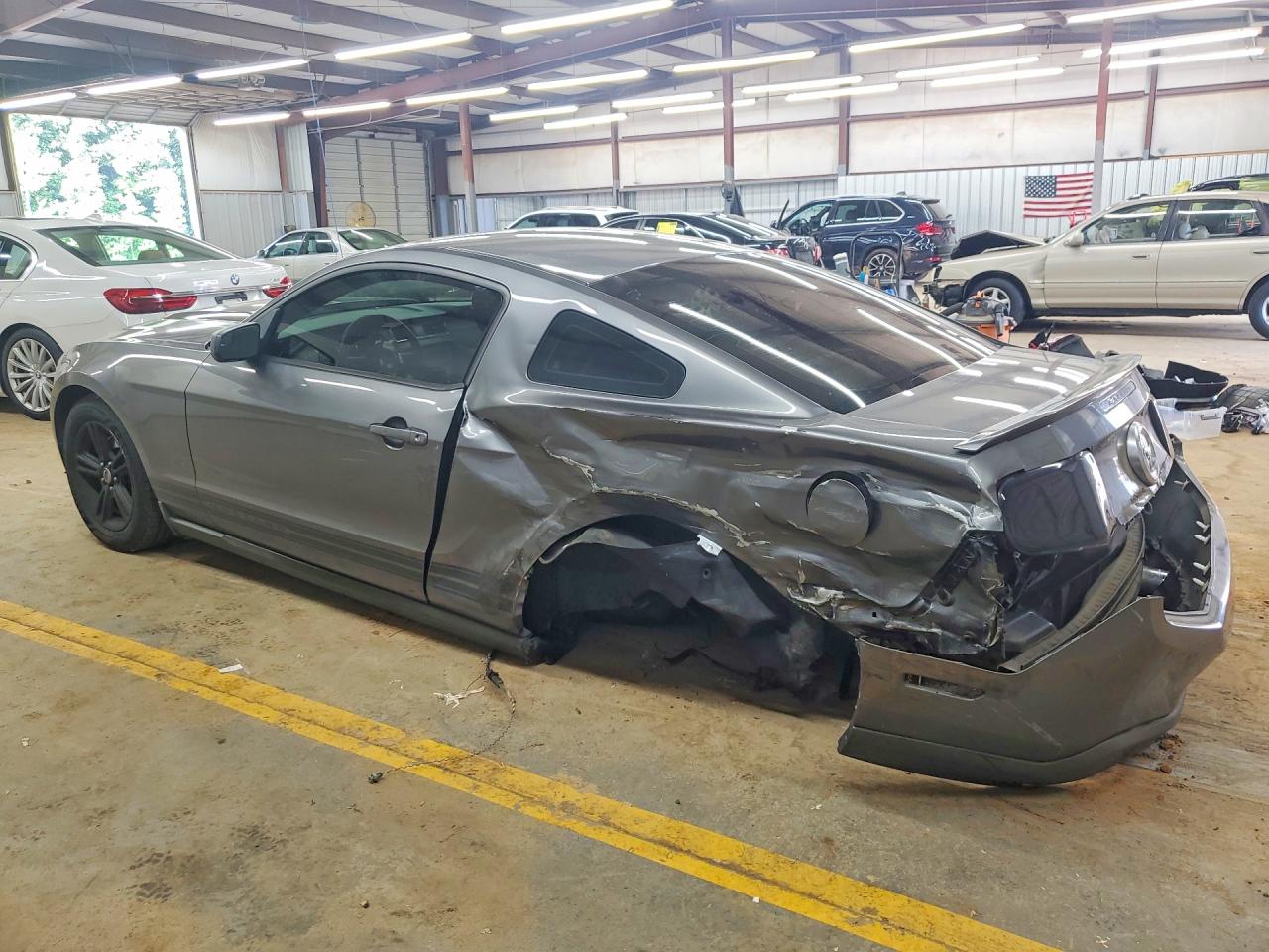 2012 Ford Mustang Gray vin: 1ZVBP8AM4C5269207