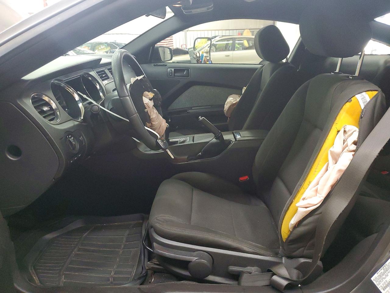 2012 Ford Mustang Gray vin: 1ZVBP8AM4C5269207