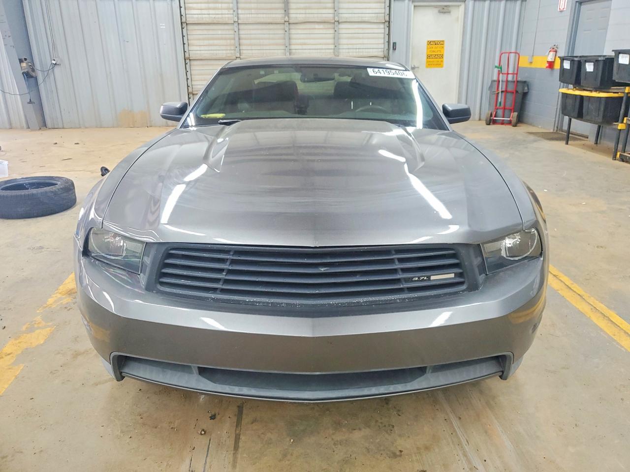 2012 Ford Mustang Gray vin: 1ZVBP8AM4C5269207