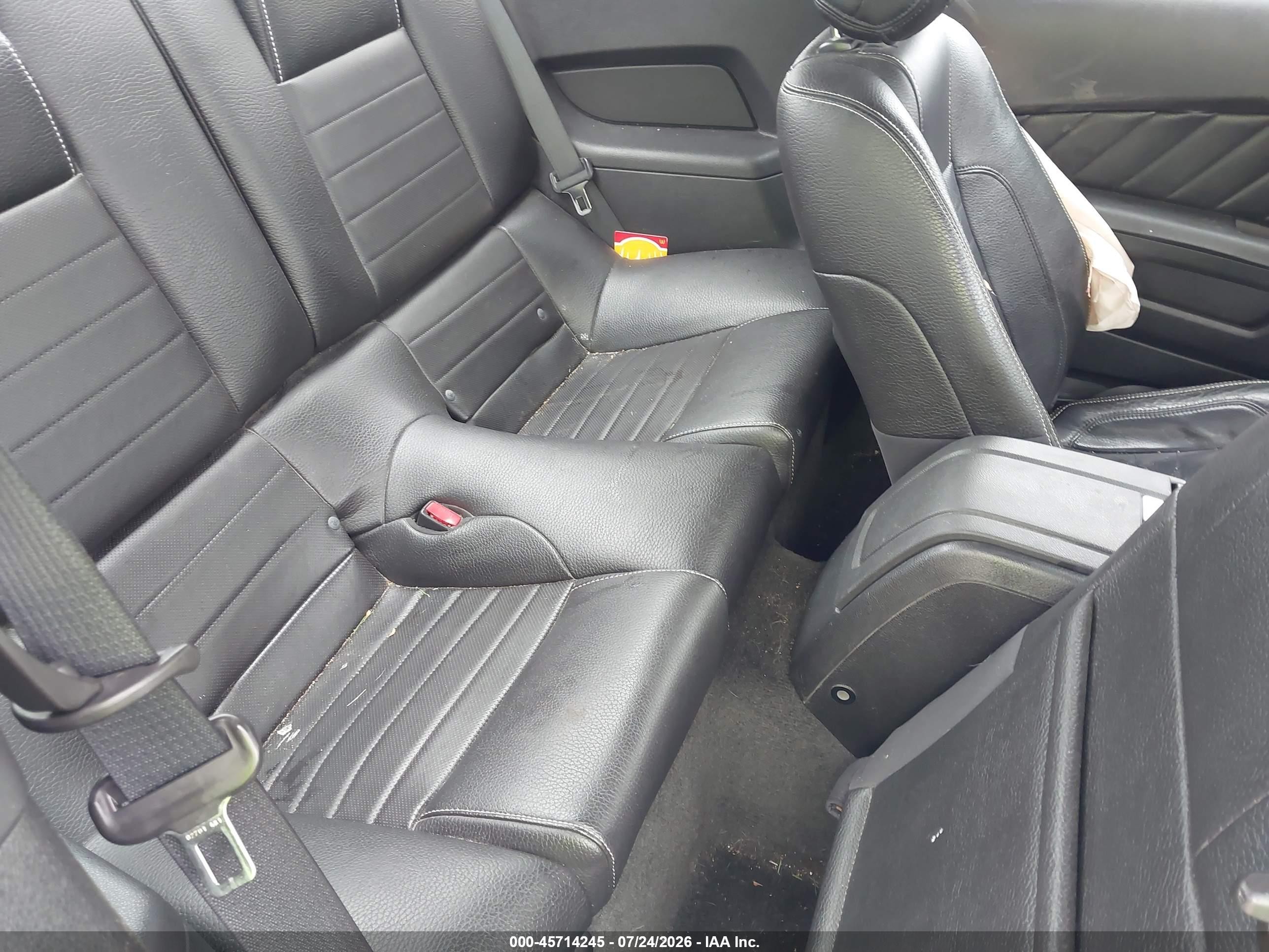 2012 Ford Mustang V6 Premium Blue vin: 1ZVBP8AM4C5282796