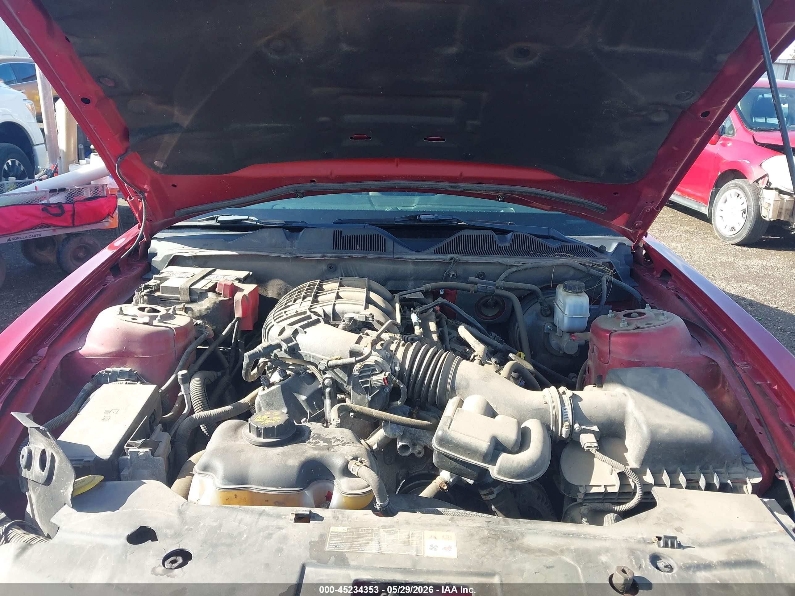2012 Ford Mustang V6 Premium Red vin: 1ZVBP8AM4C5286038